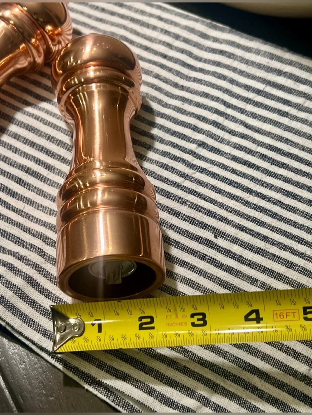 NWOT Williams Sonoma Polished Salt & Pepper Grinder Mills, 6